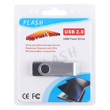 Load image into Gallery viewer, 16GB Twister USB 2.0 Flash Disk(Black), 16GB/Black