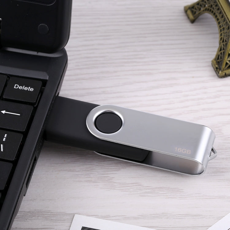 16GB Twister USB 2.0 Flash Disk(Black), 16GB/Black