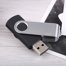 Load image into Gallery viewer, 64GB Twister USB 2.0 Flash Disk(Black), 64GB/Black