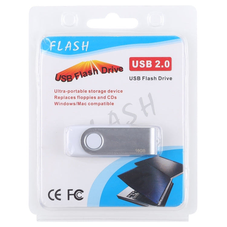 16GB Twister USB 2.0 Flash Disk(White), 16GB/White