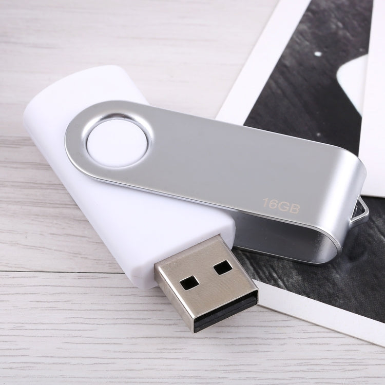 16GB Twister USB 2.0 Flash Disk(White), 16GB/White