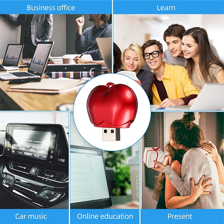 8GB Heart style USB Flash Disk, 8GB