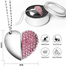 Load image into Gallery viewer, Heart Shaped Diamond Jewelry USB Flash Disk, Special for Valentines Day Gifts , 2GB, 4GB, 8GB, 16GB