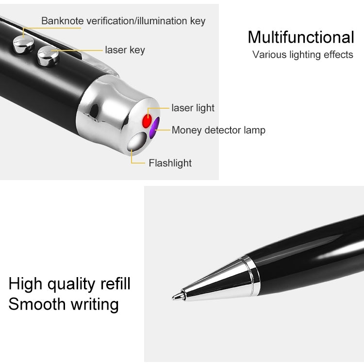 3 in 1 Laser Pen Style USB Flash Disk, Silver (16GB), 2GB (Silver), 4GB (Silver), 8GB (Silver), 16GB (Silver), 2GB (Black), 4GB (Black), 8GB (Black), 16GB (Black)