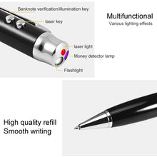 Load image into Gallery viewer, 3 in 1 Laser Pen Style USB Flash Disk, Silver (16GB), 2GB (Silver), 4GB (Silver), 8GB (Silver), 16GB (Silver), 2GB (Black), 4GB (Black), 8GB (Black), 16GB (Black)