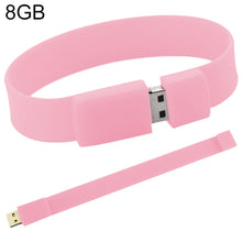 Load image into Gallery viewer, 8GB Silicon Bracelets USB 2.0 Flash Disk, 8GB
