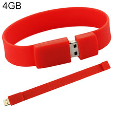 Load image into Gallery viewer, 4GB Silicon Bracelets USB 2.0 Flash Disk, 4GB