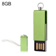 Load image into Gallery viewer, Mini Rotatable USB Flash Disk , Purple, 2GB (Red), 4GB (Red), 8GB (Red), 16GB (Red), 32GB (Red), 2GB (Green), 4GB (Green), 8GB (Green), 16GB (Green), 32GB (Green), 2GB, 4GB, 8GB, 16GB, 32GB