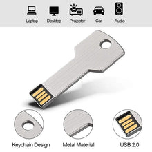 Load image into Gallery viewer, 2GB Key USB Flash Disk, 1GB, 2GB, 4GB, 8GB