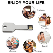 Load image into Gallery viewer, 2GB Key USB Flash Disk, 1GB, 2GB, 4GB, 8GB