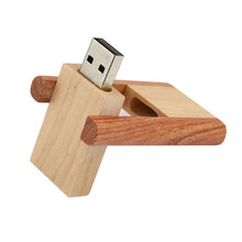 Load image into Gallery viewer, 8 GB Wood Material USB Flash Disk, 2GB, 4GB, 8GB