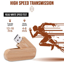 Load image into Gallery viewer, 8 GB Wood Material USB Flash Disk, S-FD-1151A, S-FD-1151B, S-FD-1151C