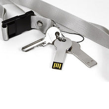 Load image into Gallery viewer, Silver Metal Key Style USB 2.0 Flash Disk (32GB)(Silver), 32GB