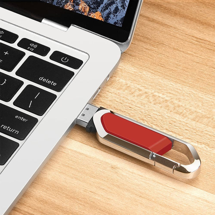 2GB Metallic Keychains Style USB 2.0 Flash Disk (Red), 2GB (Red)