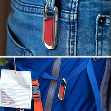 Load image into Gallery viewer, 4GB Metallic Keychains Style USB 2.0 Flash Disk (Red), 4GB (Red)