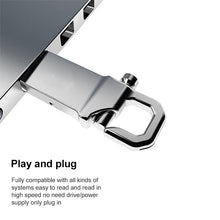 Load image into Gallery viewer, 4GB Metallic Keychains Style USB 2.0 Flash Disk, 2GB, 4GB, 8GB, 16GB, 32GB
