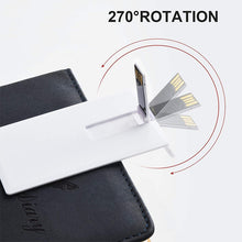 Load image into Gallery viewer, 8 GB Card USB Flash Disk (Can Be Customized Design, MOQ: 100 pcs), 2GB, 4GB, 8GB