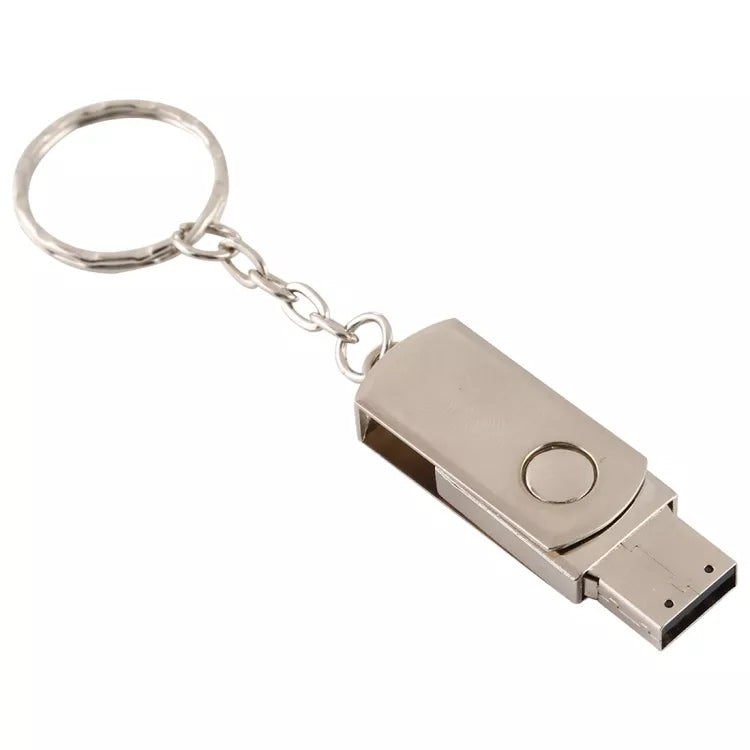 Metal Series Mini USB 2.0 Flash Disk with Keychain (16GB), 2GB, 4GB, 8GB, 16GB