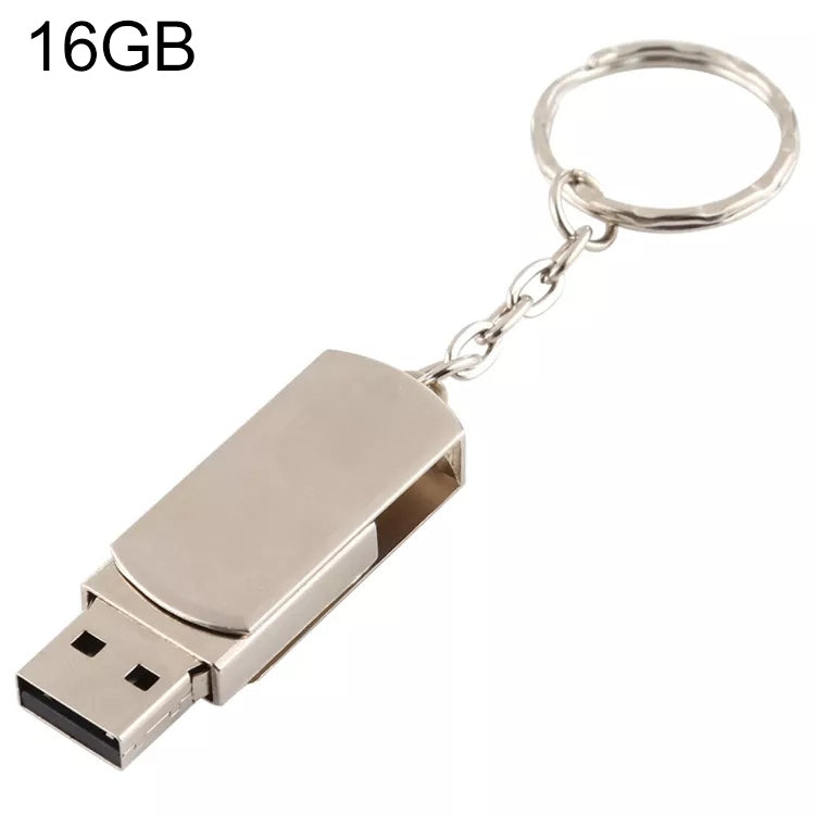 Metal Series Mini USB 2.0 Flash Disk with Keychain (16GB), 2GB, 4GB, 8GB, 16GB