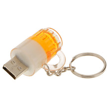 Load image into Gallery viewer, Beer Keychain Style USB Flash Disk with 16GB Memory, 16GB
