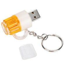 Load image into Gallery viewer, Beer Keychain Style USB Flash Disk with 16GB Memory, 16GB