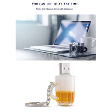 Load image into Gallery viewer, Beer Keychain Style USB Flash Disk with 16GB Memory, 16GB