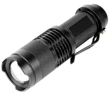 Load image into Gallery viewer, SK68 180lm Zoom Lens LED Flashlight