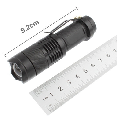 SK68 180lm Zoom Lens LED Flashlight