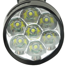 Load image into Gallery viewer, 5 Mode, 7x Cree XM-L T6, Luminous Flux: 8000lm, Length: 24.5 / 30.5cm