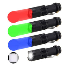 Load image into Gallery viewer, CF9044 LED Focus Flashlight, 3 Mode, XPE LED, Luminous Flux: 240lm, Length: 9.2cm