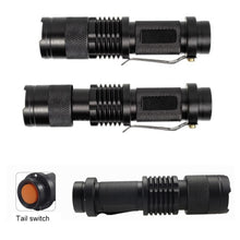 Load image into Gallery viewer, CF9044 LED Focus Flashlight, 3 Mode, XPE LED, Luminous Flux: 240lm, Length: 9.2cm