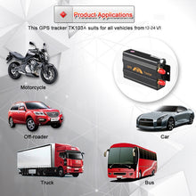 Load image into Gallery viewer, TK103A GPS / SMS / GPRS Tracker Vehicle Tracking System, Support Dual SIM Card, Specifically Designed for Car, Taxi, Truck, TK103A