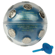 Load image into Gallery viewer, Fashion Metal Decoration Can Switch Electric Shock Power Ball