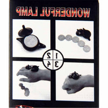 Load image into Gallery viewer, Coin Magic Props Wonderful Lamp Teapot King Magic Tricks