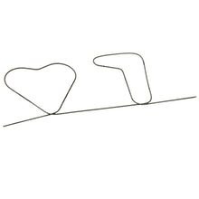 Load image into Gallery viewer, Memory Metal Wire Prediction 7 of Heart Magic Props King Magic Tricks