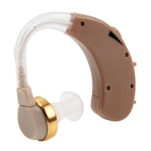 Load image into Gallery viewer, JECPP Behind Ear Sound Amplifier Adjustable Tone Hearing Aid, F-135