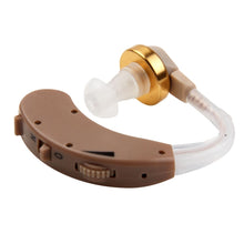 Load image into Gallery viewer, JECPP Behind Ear Sound Amplifier Adjustable Tone Hearing Aid, F-135