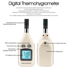 Load image into Gallery viewer, BENETECH GM1362 1.45 Inch Screen Digital Humidity &amp; Temperature Meter, GM1362