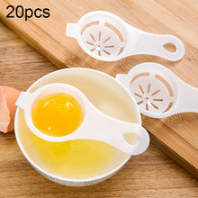 Load image into Gallery viewer, 20pcs Separator for Egg White and Yolk, 1PCS(White)
