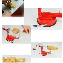 Load image into Gallery viewer, Spiral Potato Slicer, Size: about 21cm x 13cm, Spiral Potato Slicer