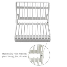 Load image into Gallery viewer, Foldable Dish Drip Rack Plate Holder, Plate Holder