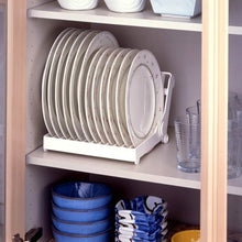 Load image into Gallery viewer, Foldable Dish Drip Rack Plate Holder, Plate Holder