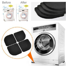 Load image into Gallery viewer, 4 PCS Shockproof and Anti-slip Pad Mute Cotton for Washing Machine, Anti-slip Pad Mute Cotton