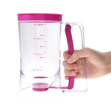 Load image into Gallery viewer, 900ml Batter Dispenser Cupcake Measuring Cup, Pink