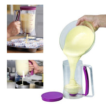 Load image into Gallery viewer, 900ml Batter Dispenser Cupcake Measuring Cup, Pink