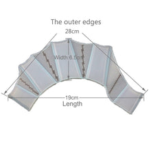 Load image into Gallery viewer, Silicone Swimming Web Fins Hand Flippers Training Gloves, L, Size: L Blue