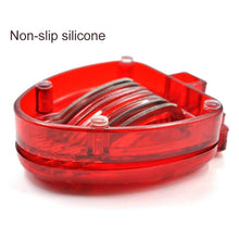 Load image into Gallery viewer, Kitchen Tool Plastic Strawberry Slicer Fruit Knife with Stainless Steel Blade, Strawberry Slicer