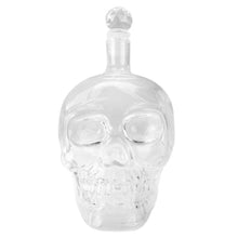 Load image into Gallery viewer, Crystal Glass Skull Bottle for Vodka &amp; Whiskey &amp; Beer Liqueur &amp; Red Wine &amp; Other Beverage, 550ML