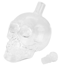 Load image into Gallery viewer, Crystal Glass Skull Bottle for Vodka &amp; Whiskey &amp; Beer Liqueur &amp; Red Wine &amp; Other Beverage, 550ML