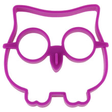 Load image into Gallery viewer, Cartoon Owl Shape Egg Frying Ring Mold Silicone Egg Fried Mould Omelette Mold, Egg Frying